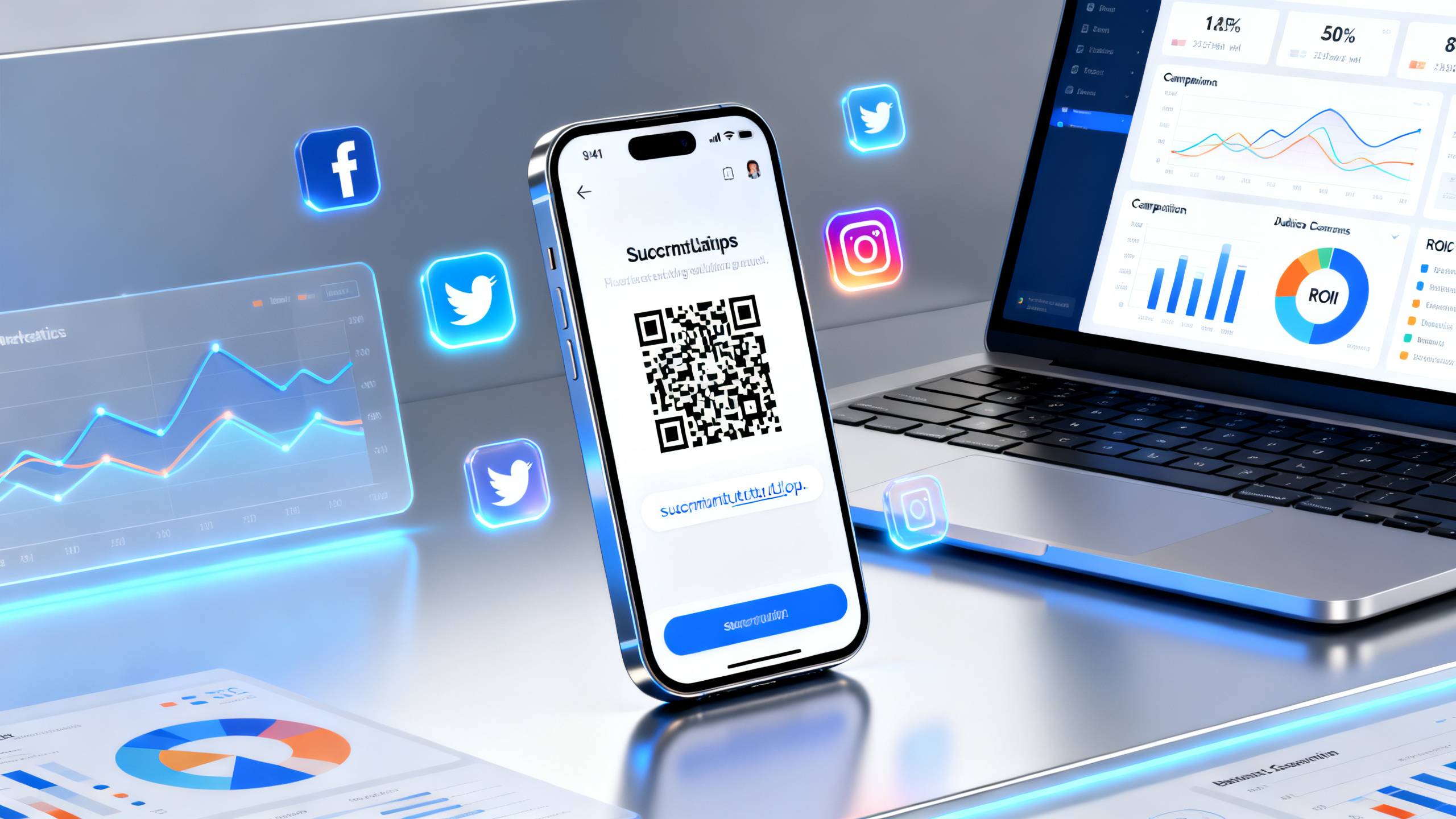 Liens courts, QR codes et réseaux sociaux : comment simplifier une campagne web